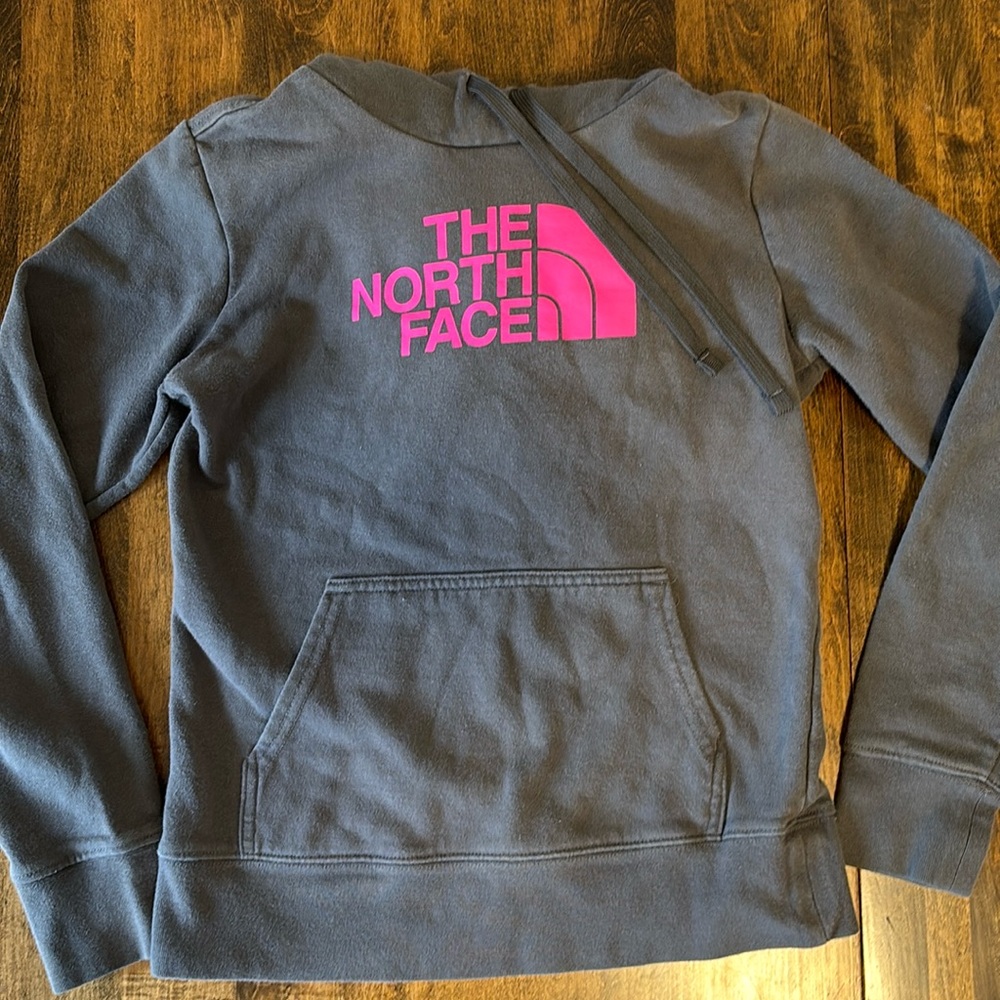 The North Face hoodie.